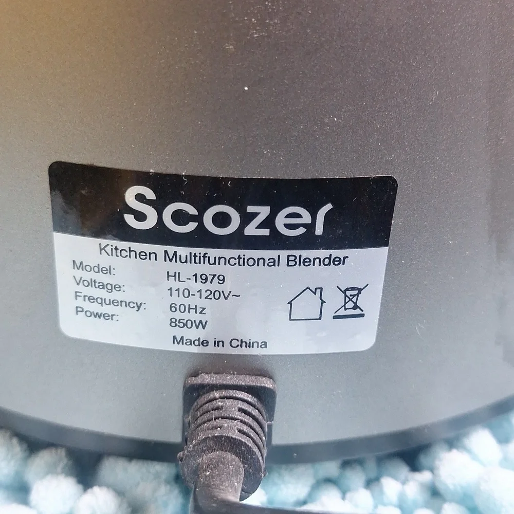 New Scozer multifunction blender